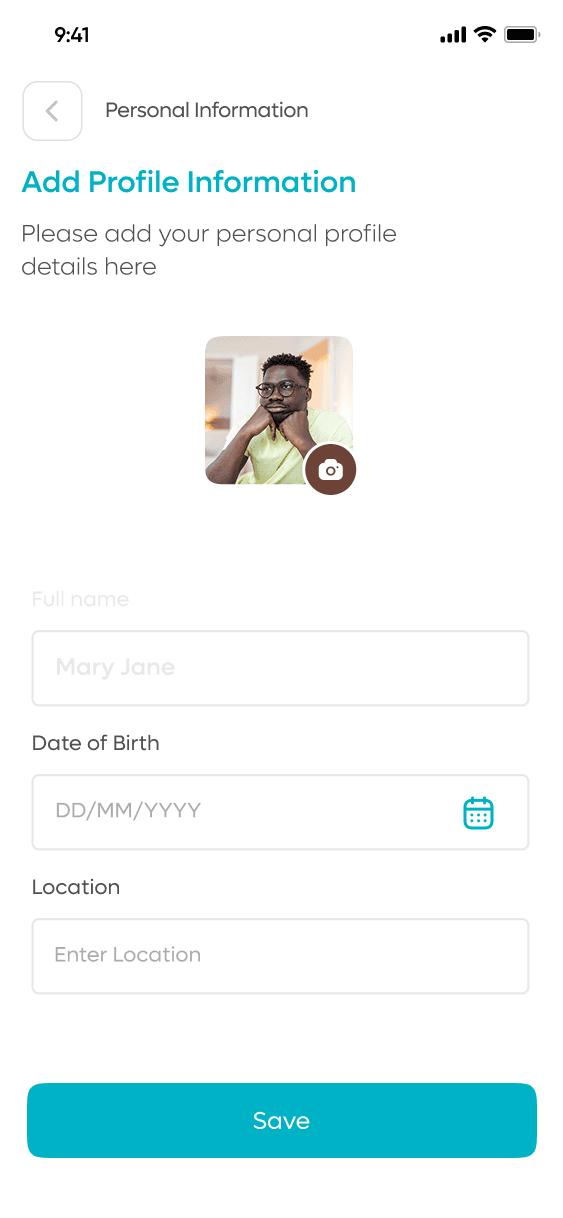Enter your details